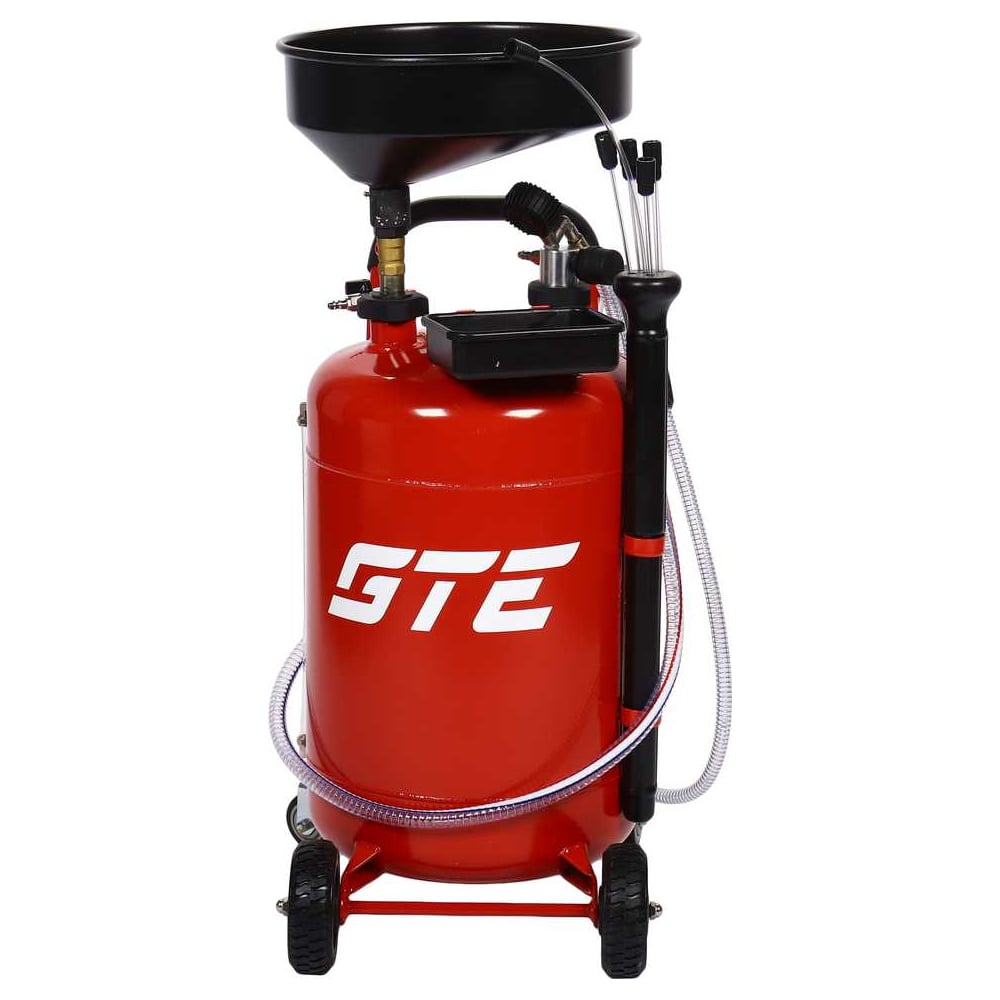 Изображение товара Комбинированная установка для слива и откачки масла GTE 70л со сливной воронкой и щупами