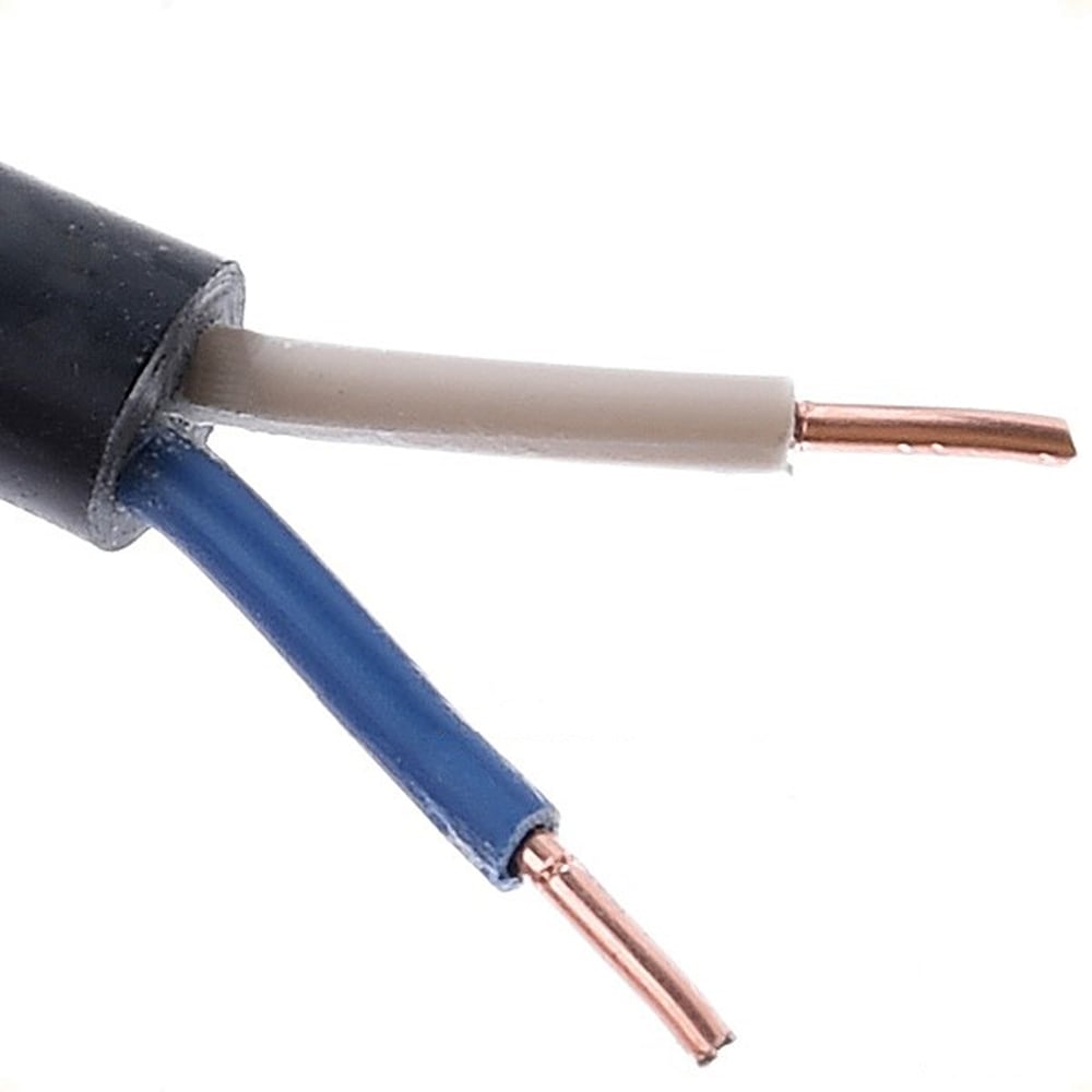 Изображение товара Электрокабель ВВГнг(А)-LS 2х1,5 бухта 100м черный ГОСТ