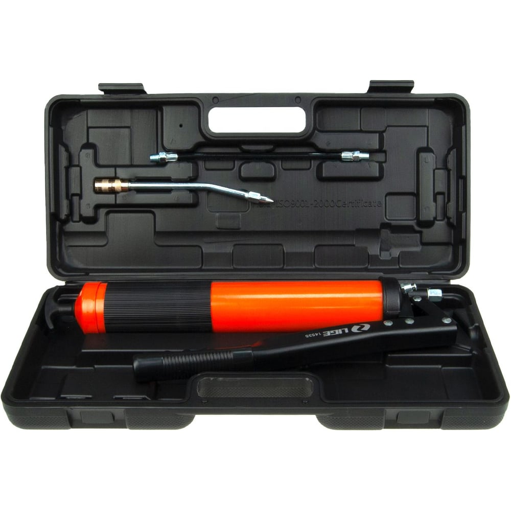 Изображение товара Профессиональный двухштоковый шприц для масла с воздушным клапаном LIGE LG-14535