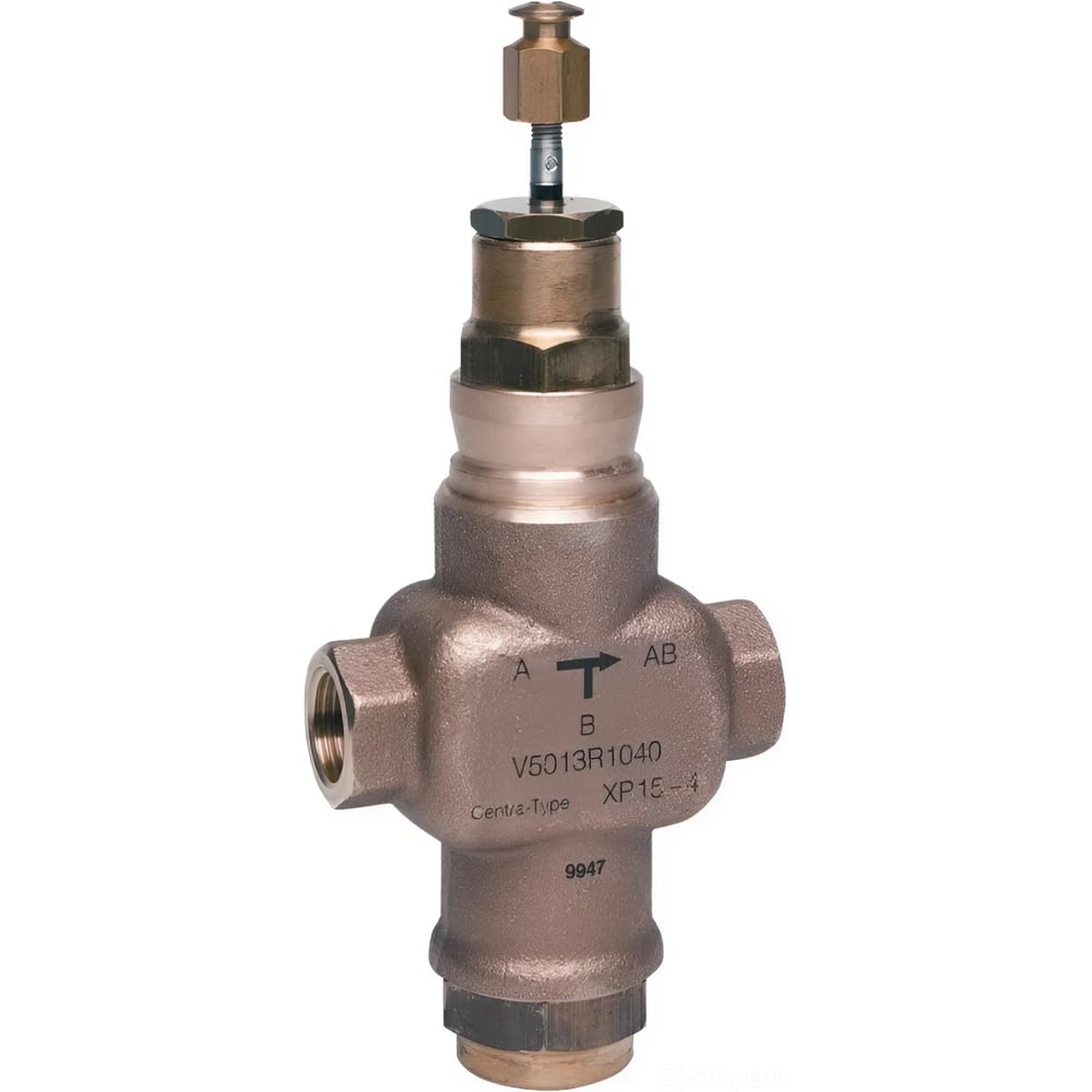 Изображение товара Регулирующий линейный муфтовый клапан Honeywell DN32 PN16 Kvs 16 20мм V5013R1073