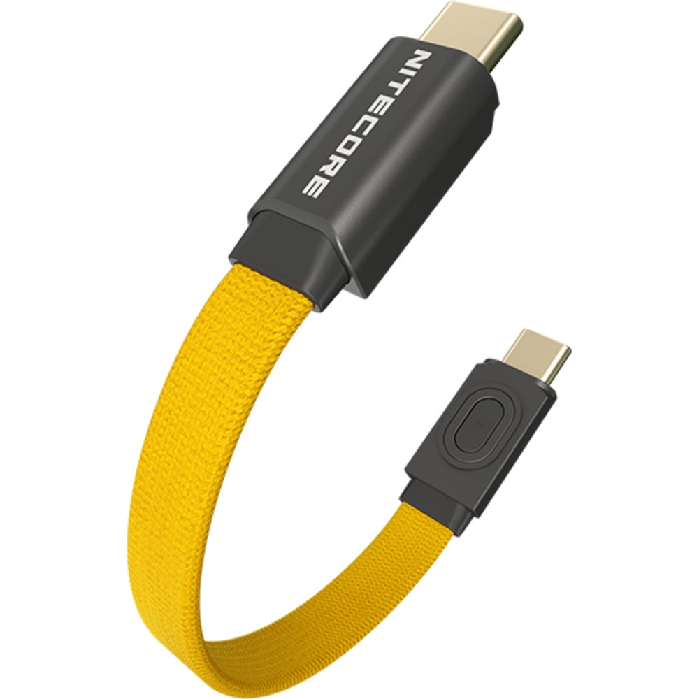 Изображение товара Магнитный кабель для зарядки Type-C NITECORE NLink10 2706 70 см желтый