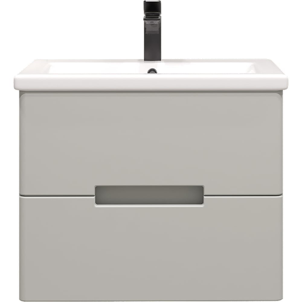 Изображение товара Подвесная тумба Ruvann Кани Грей 60 для ванной современной стилизации