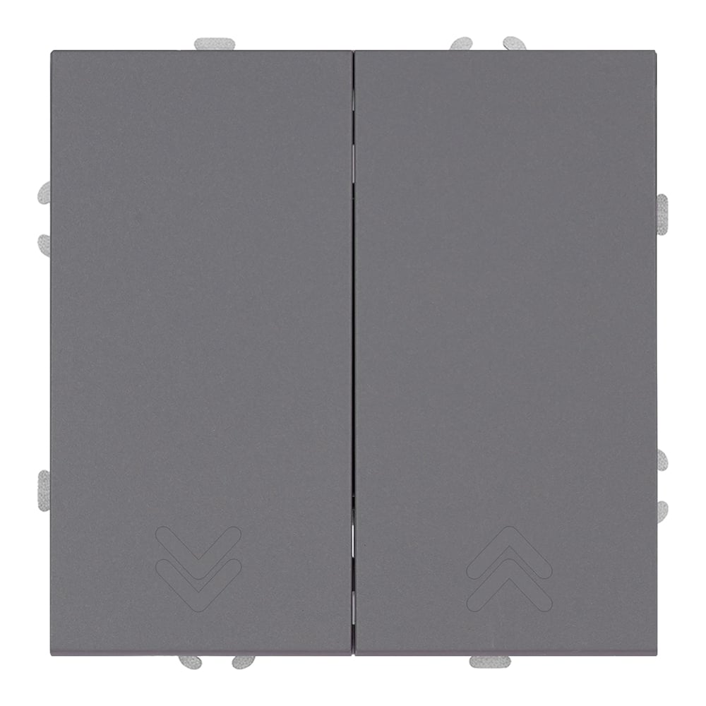 Изображение товара Переключатель 2-клавишный механический серия Эмили STEKKER RSW10-5107-10ZK