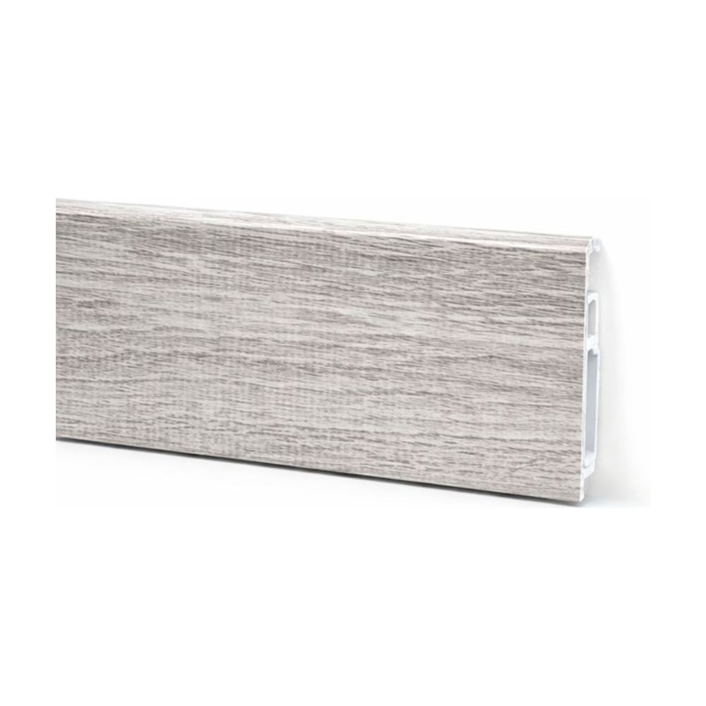 Изображение товара Плинтус Bonkeel Stick W 20 2000х70х13 мм влагостойкий для скрытого монтажа серый