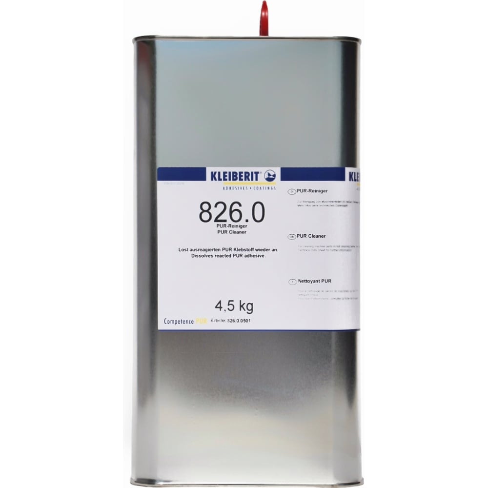 Изображение товара Очиститель MW Kleiberit 826.0 4,5 кг для металлоков моющих средств