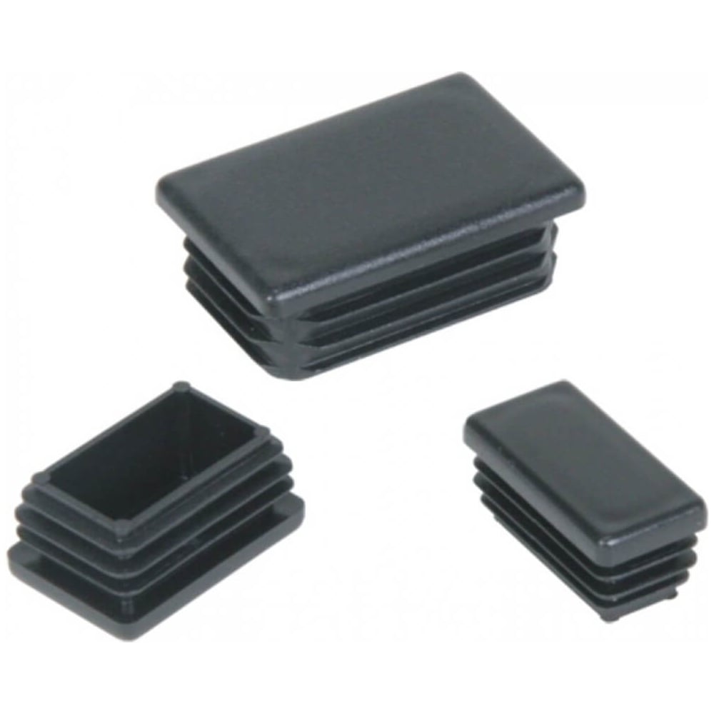 Изображение товара Заглушка для труб Крепстор прямоугольная 50х100 мм ПАКЕТ 10 шт. 4665317008536