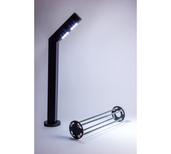 Изображение товара Комплект ПРОФМЕТСТИЛЬ Светильник уличный садовый металлический MOD1 + Кронштейн (Арт. ) 1166