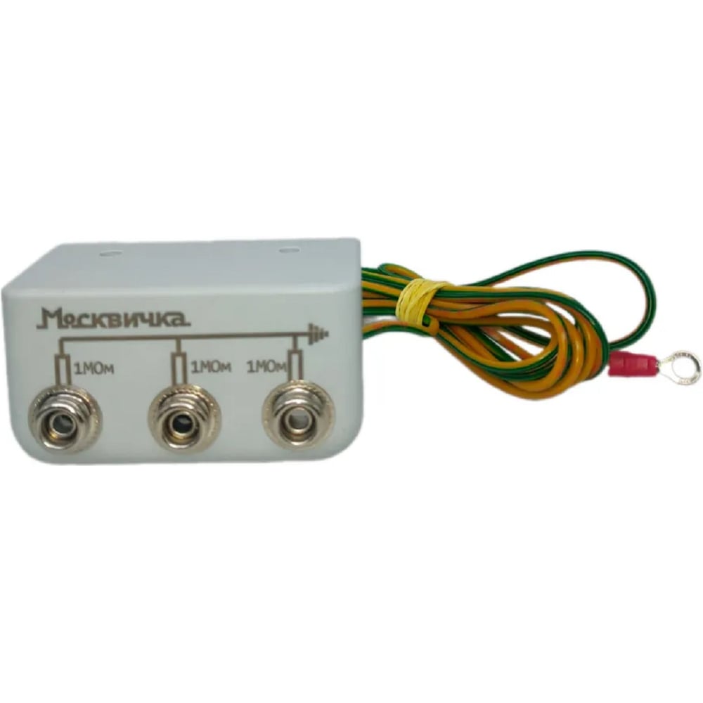 Изображение товара Соединительная колодка НПО ДиОД из пластика 3 кнопки 10 мм для заземления