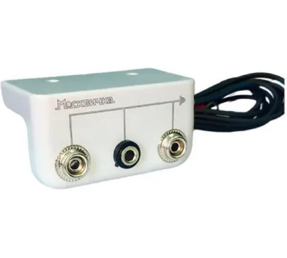 Изображение товара Соединительная колодка НПО ДиОД (2 кнопки 10 мм, 1 разъем под штекер 4 мм), Россия, 4610391619598