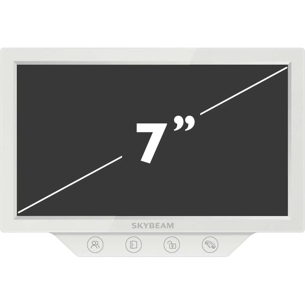 Изображение товара Монитор видеодомофона с сенс кнопками SkyBeam 7, белый 94741HPWH