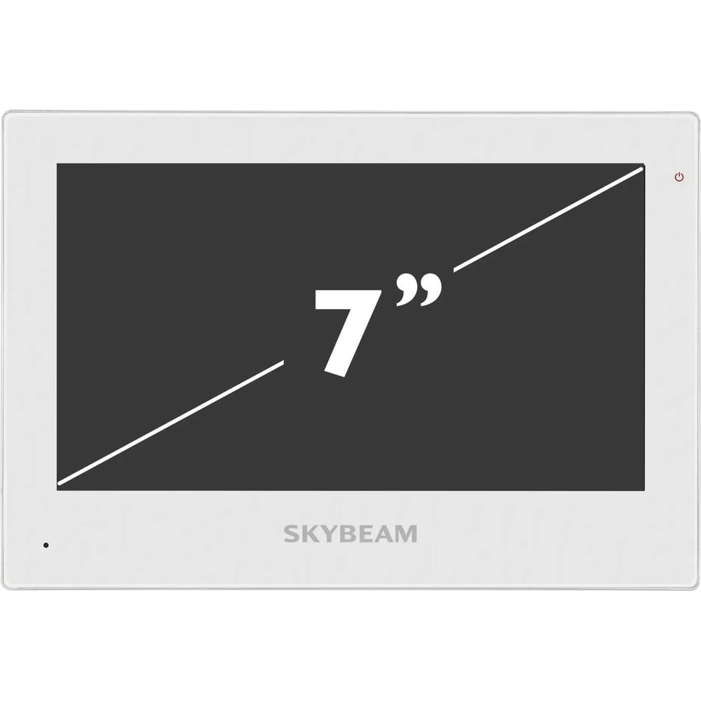 Изображение товара SkyBeam 95703HPWH - видеодомофон 7, сенсорный экран, Wi‐Fi, белый