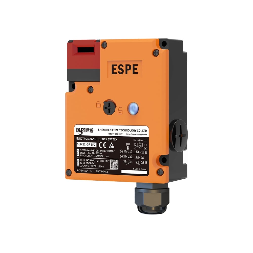Изображение товара Замок безопасности ESPE SLM21-LMMF2 24В IP65 механическая и электрозамок