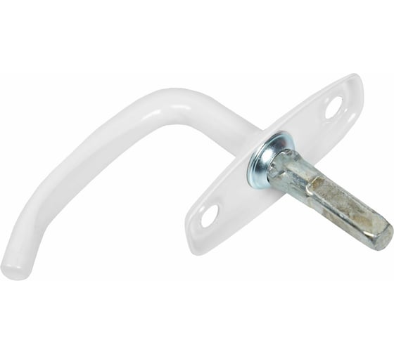 Изображение товара Ручка завертка оконная Крепстор Р-1 белая, Пакет 4 шт. 4665317042981