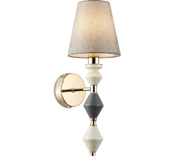 Изображение товара Светильник настенный Ambrella Light GD GR золото серый E14 max 40W LH75409