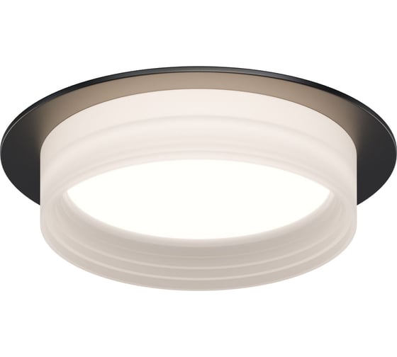 Изображение товара Светильник точечный Apeyron встраиваемый под Led лампу, GX53, max 15Вт, IP20, врезн. отв. 95мм, чер 16-111