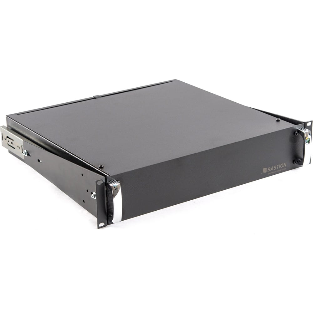 Изображение товара Аккумуляторный отсек Бастион АО 4/17 RACK 412 черный сталь IP20 для систем электроснабжения
