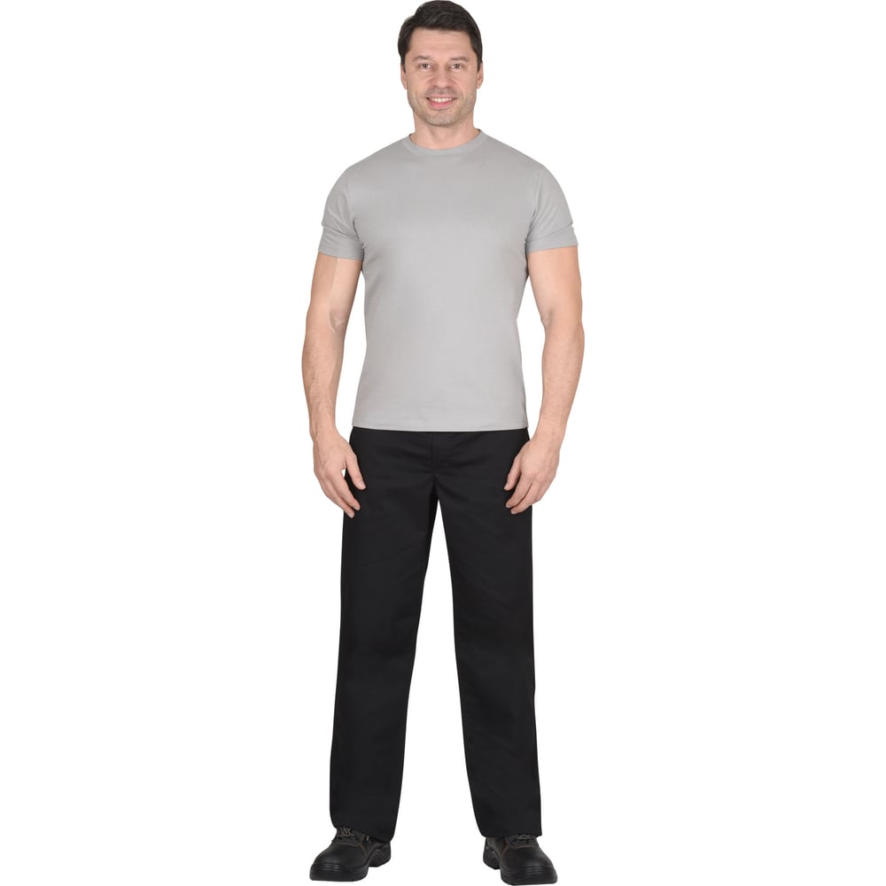 Изображение товара Футболка светло-серая Стандарт 160г/м2 Сириус размер 52-54 150888