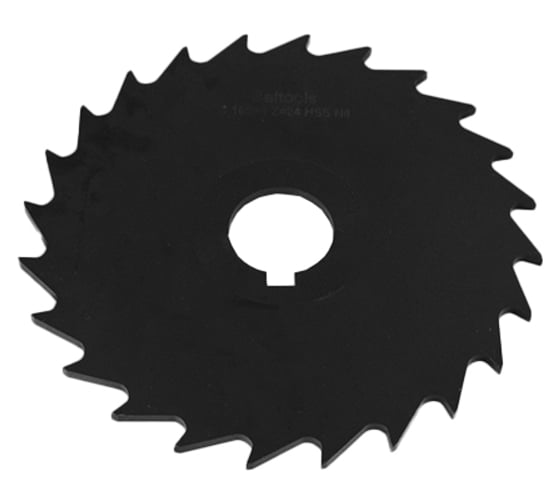 Изображение товара Фреза отрезная Beltools 160х4х32 Z=24 тип 3 со ступицей и ш/п HSS Nit ГОСТ 2679-93 ri.174.2475