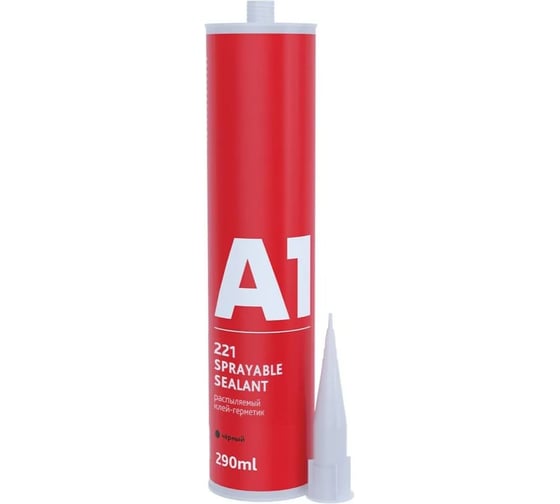 Изображение товара Распыляемый клей-герметик А1 221 SPRAYABLE SEALANT 290 мл, черный A1 221BC-290