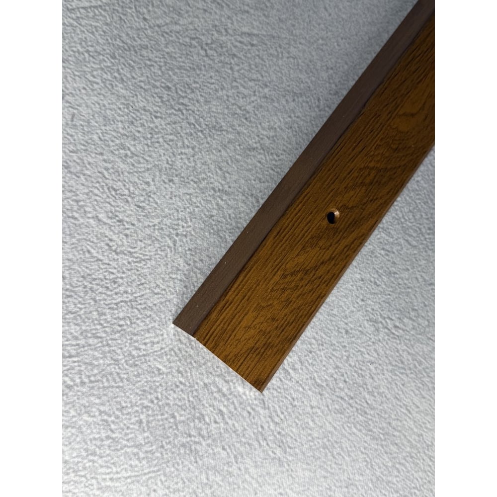 Изображение товара Порог ПЛАСТАЛ Д13 КД 90 Дуб темный алюминий одноуровневый 900 мм