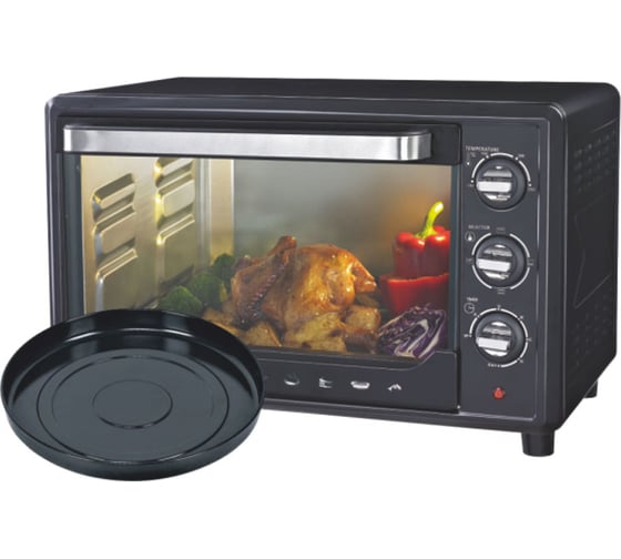 Изображение товара Духовка электро SAKURA SA-7001BP 1600Вт, 35л, таймер, форма для выпечки РТ-00042915