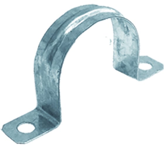 Изображение товара Скоба Урал ПАК металл., 2-х лапковая, d 31-32 мм, 50 шт. АР-00232-050