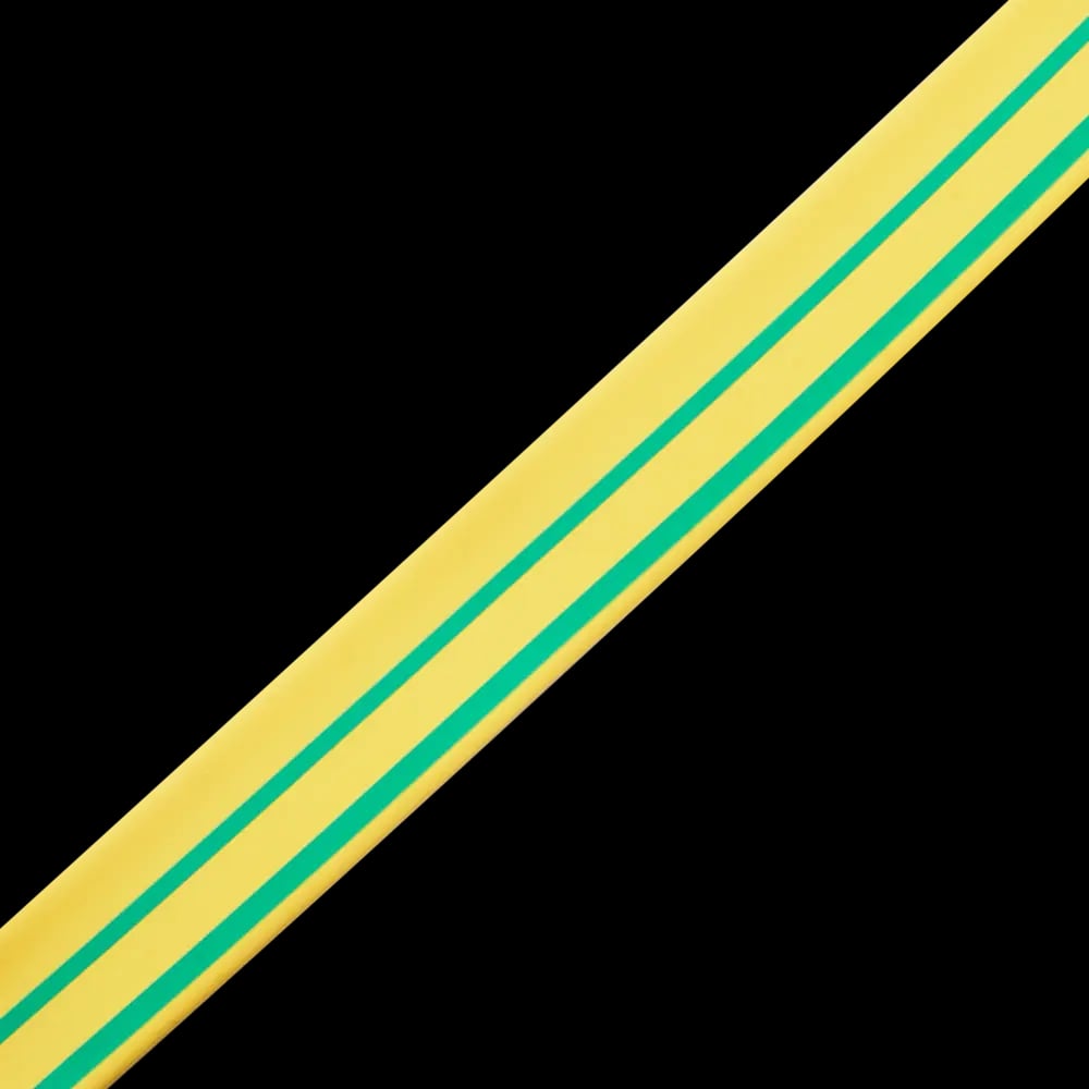 Изображение товара SkyBeam термоусадочная трубка 12:6, 2,5 м, желто-зелёная