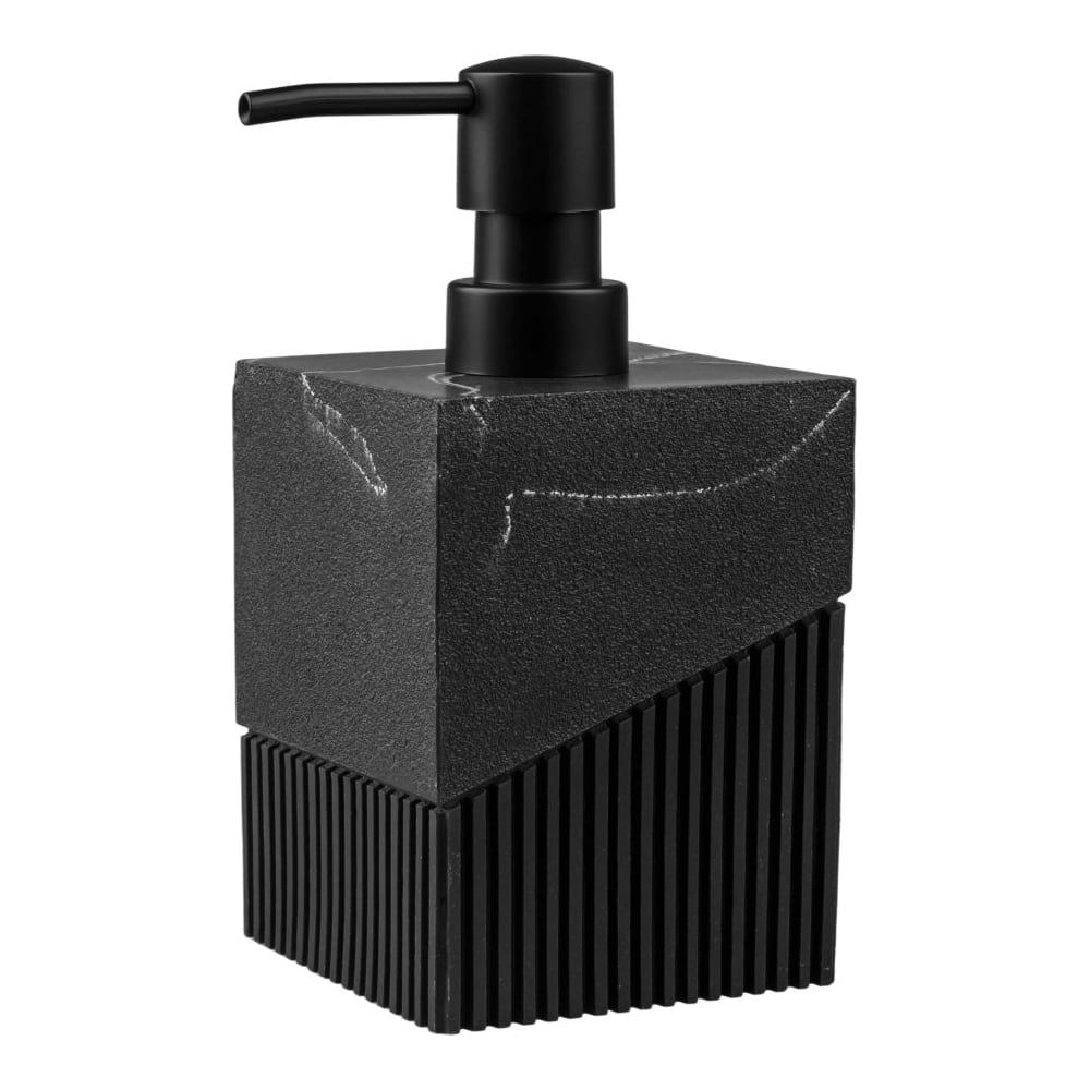 Изображение товара Диспенсер (дозатор) для мыла PERFECTO LINEA ELEMENT MARBLE черный, ЦЗ-1206233760