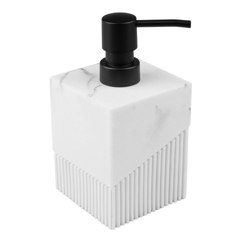 Изображение товара Диспенсер (дозатор) для мыла PERFECTO LINEA ELEMENT MARBLE белый ЦЗ-2731394400