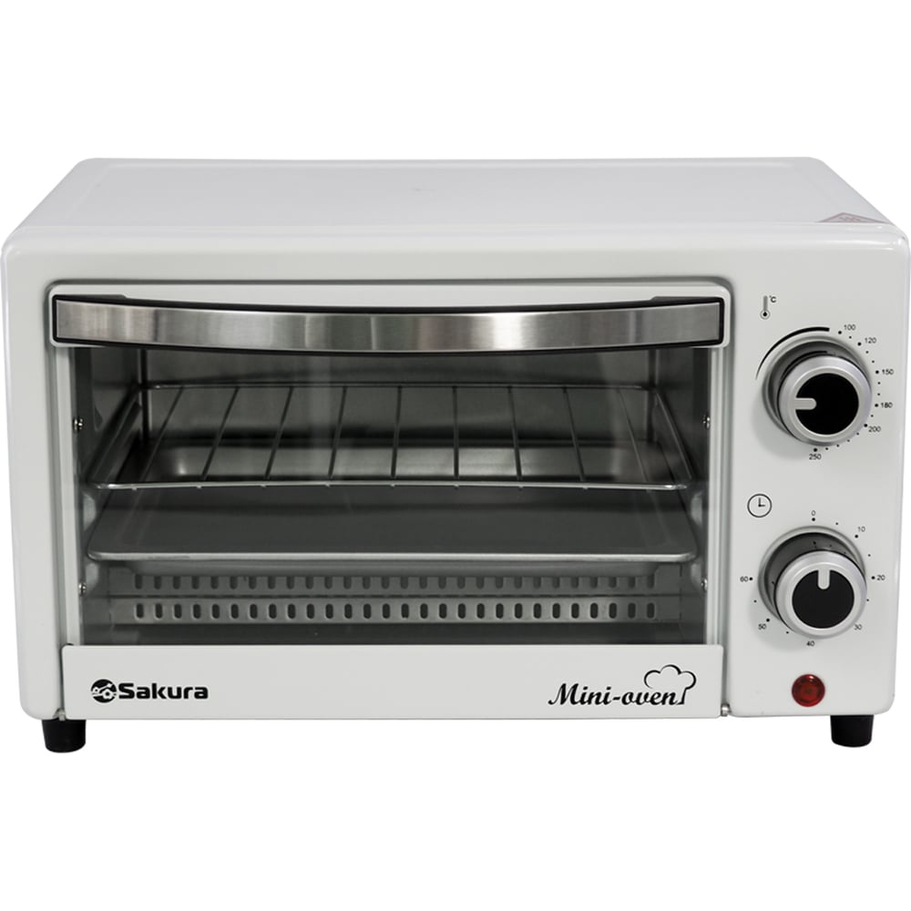 Изображение товара Духовка электро SAKURA SA-7023W 12л, 1000Вт, таймер РТ-00069237