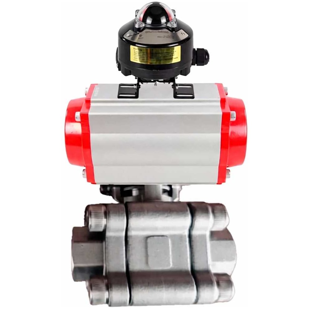 Изображение товара Кран шаровой DN.ru 316-316-PTFE-FP-SW-ISO-H Ду50 Ру63 под приварку