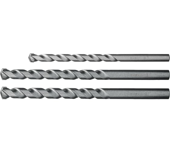 Изображение товара Набор сверл по бетону СИБИН 3 шт, 6-8-10 мм 29112-H3
