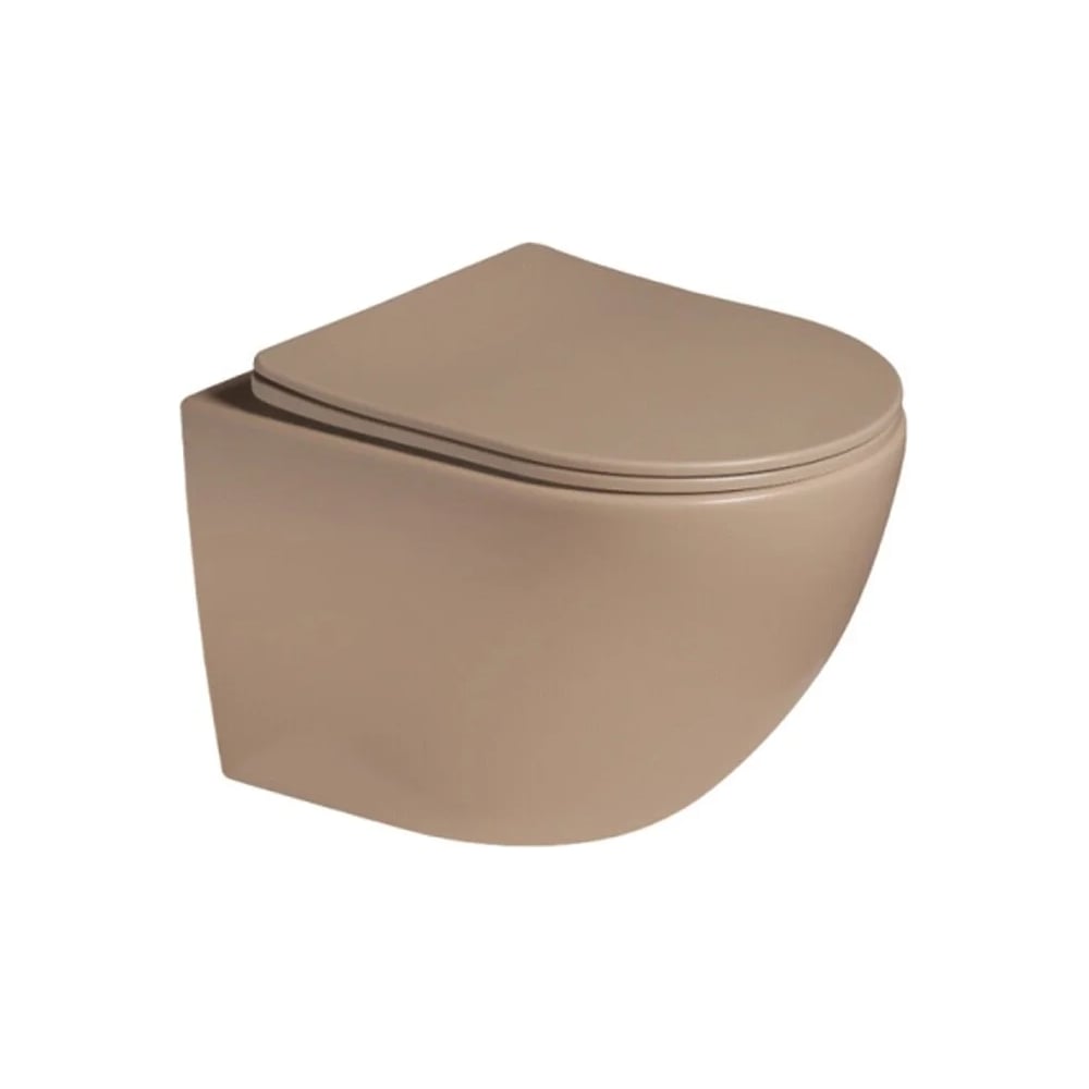 Изображение товара Подвесной унитаз Santi Line безободковый с системой Tornado модель SL-5005T-KH