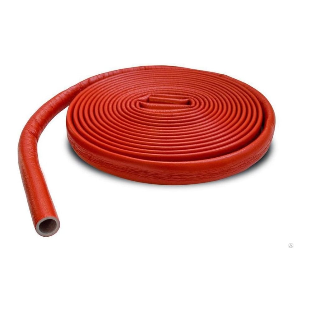 Изображение товара Теплоизоляция для труб НПС Развитие красная 35 мм х 4 мм, бухта 10 м