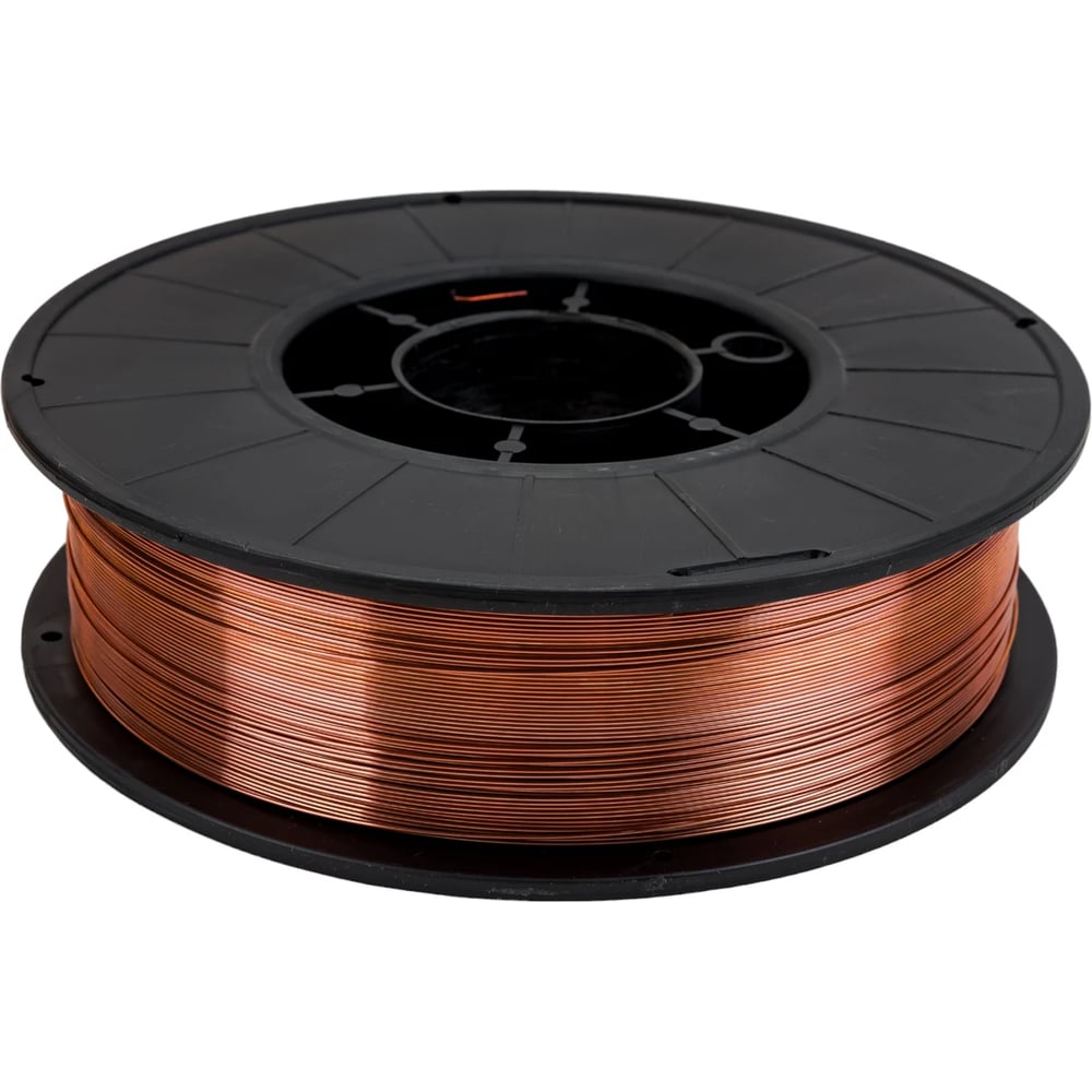 Изображение товара Проволока омедненная стальная сварочная CHW-50C6SM 1 мм 15 кг