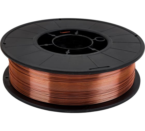 Изображение товара Проволока стальная омедн. Сварог CHW-50C6SM (аналог СВ-08Г2С) 1.0 мм / 15 кг ТМ 97500