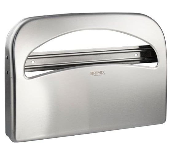 Изображение товара Диспенсер для одноразовых покрытий для сиденья унитаза BRIMIX из нержавеющей стали, цвет сатин 913-S