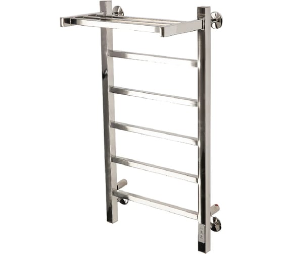 Изображение товара Полотенцесушитель электрический Comfysan с/т Marte-K EC-6, 80x40 см, с полкой, хром 012557