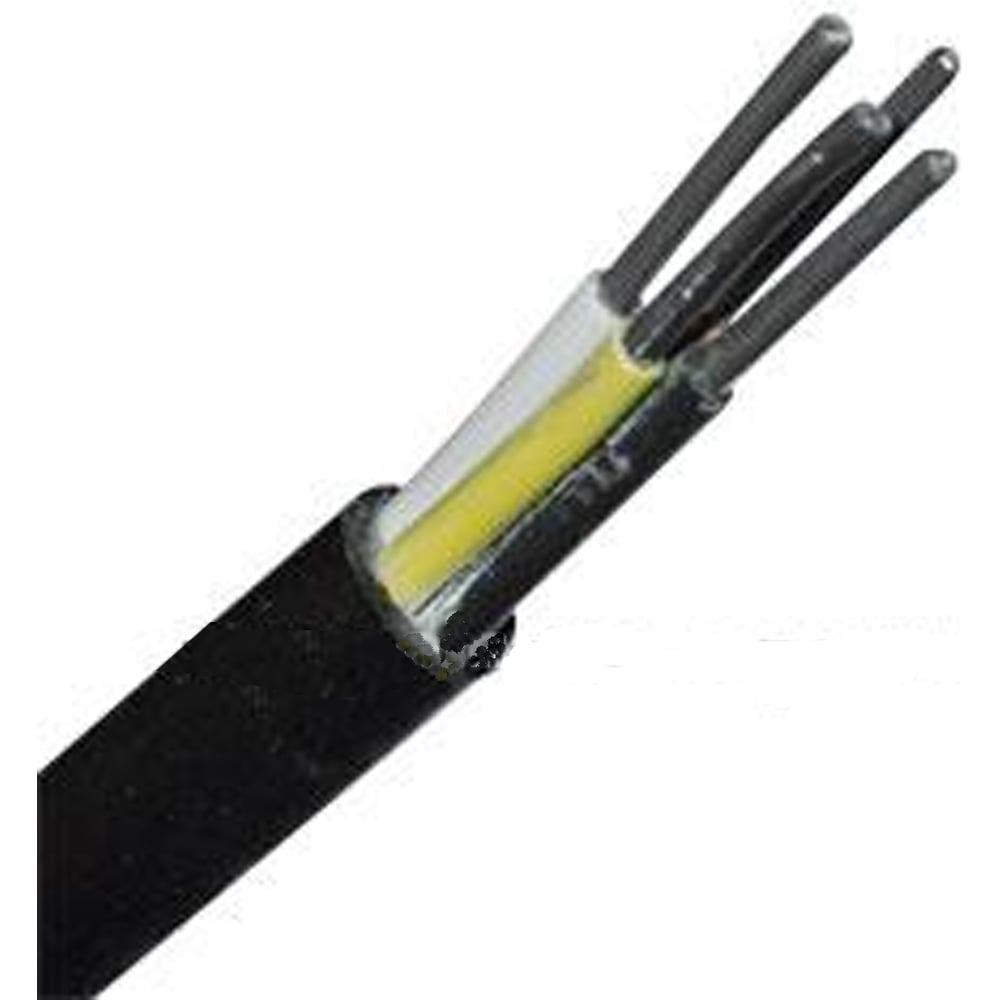 Изображение товара Электрокабель АВВГ 4х6 200м ГОСТ черный алюминий кабель для электромонтажа