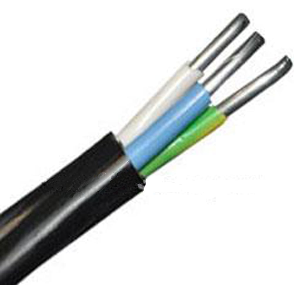 Изображение товара Электрокабель MW АВВГ-П /ГОСТ 3х16 бухта 100м, черный