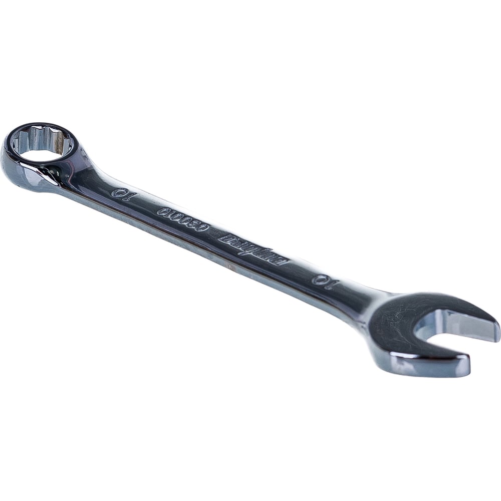 Изображение товара Комбинированный ключ Ombra 030010 с хромоникелевым покрытием