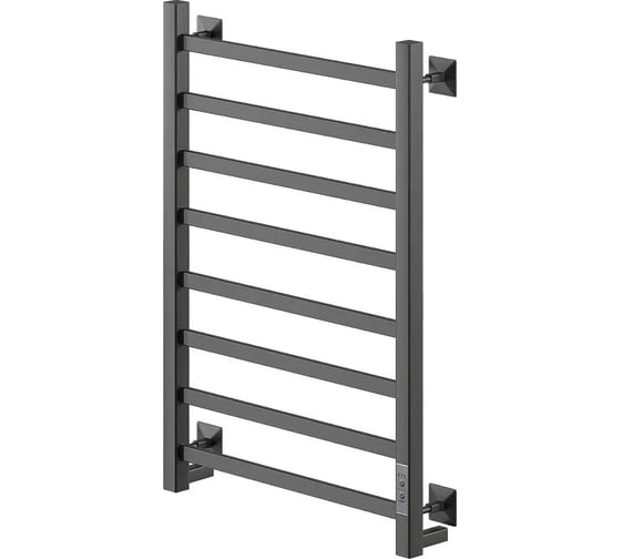 Изображение товара Полотенцесушитель электрический Comfysan с/т Roma-K EC-8, 80x50 см, черный 016609