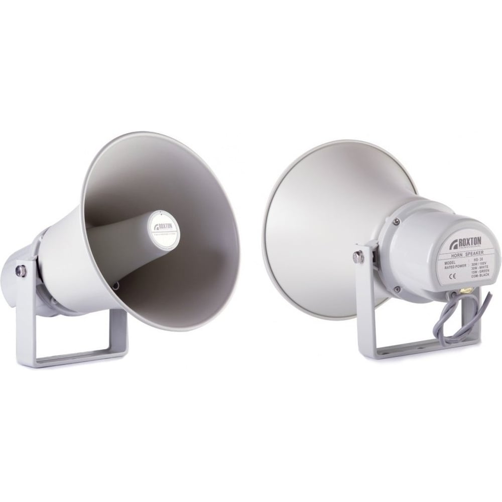 Изображение товара Громкоговоритель рупорный Roxton HS-30T уличный 30Вт 100В IP66