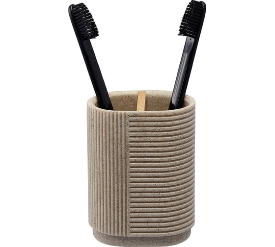 Изображение товара Стакан для зубных щеток Bergenson Bjorn Dune песочный BB0000949