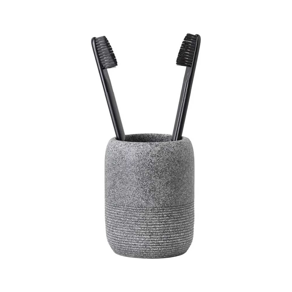 Изображение товара Стакан для зубных щеток Bergenson Bjorn Loup графитовый BB0001027