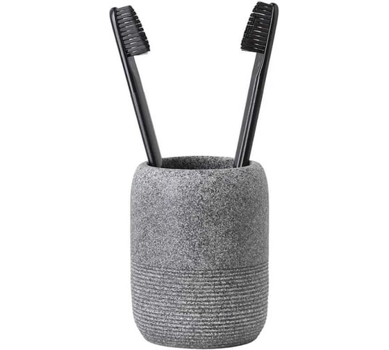 Изображение товара Стакан для зубных щеток Bergenson Bjorn Loup, графитовый BB0001027