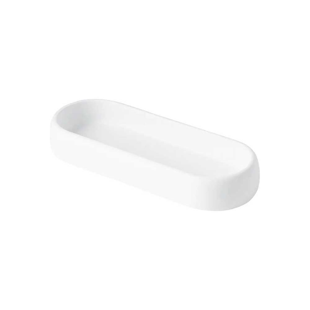Изображение товара Подставка для ванных принадлежностей Bergenson Bjorn Slim, белая, малая BB0001007