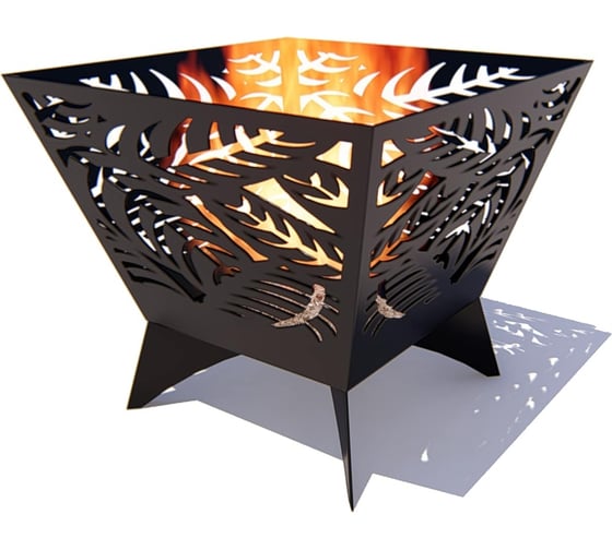 Изображение товара Очаг 7 скамеек Папоротник 27003/ОЧАГ_ПАПРТ/9005