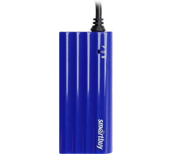 Изображение товара USB 2.0 Хаб Smartbuy 6810, 4 порта, голубой SBHA-6810-B