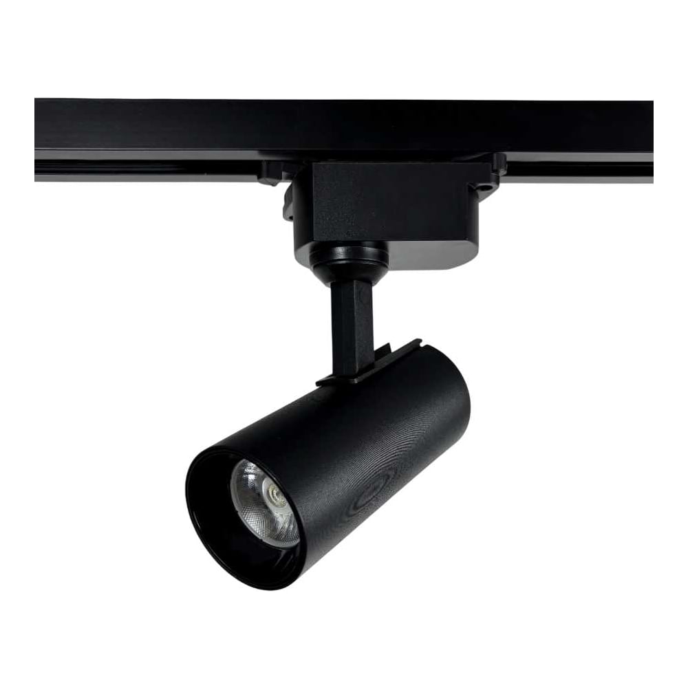 Изображение товара Светодиодный трековый светильник truEnergy 10W 4000K алюминий черный D48 мм